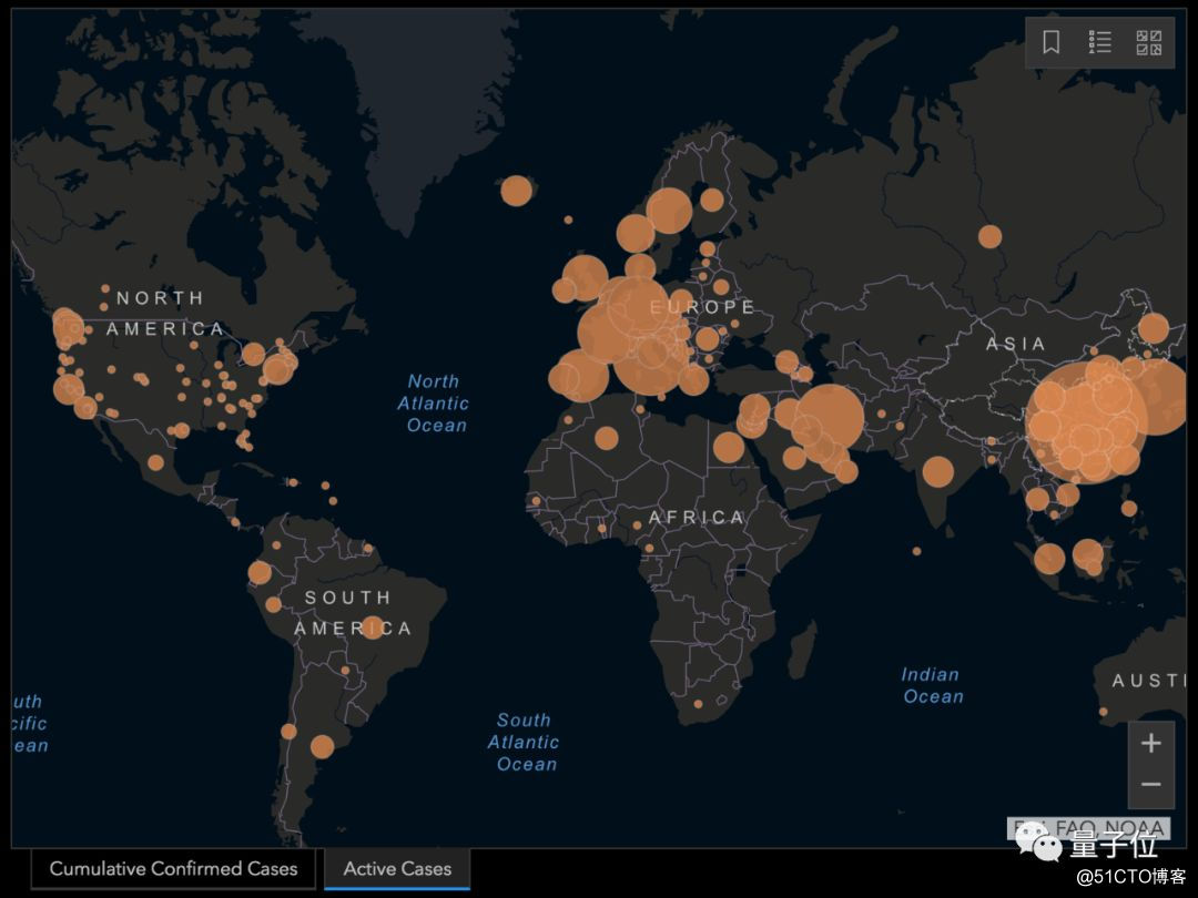 github热榜中国博士开发可交互全球疫情地图登上柳叶刀