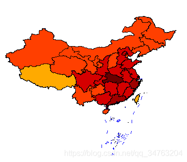 matlab画疫情地图