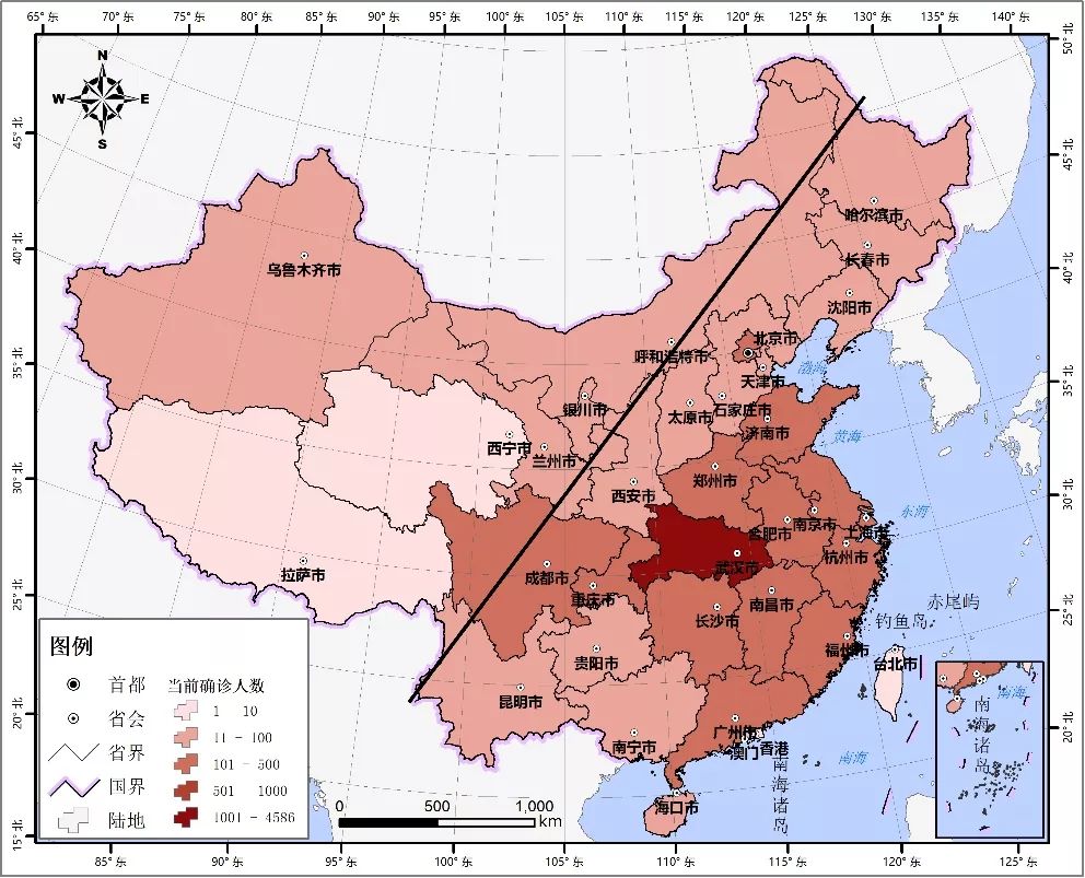 可能会说谎的地图重新审视全国疫情的地理格局