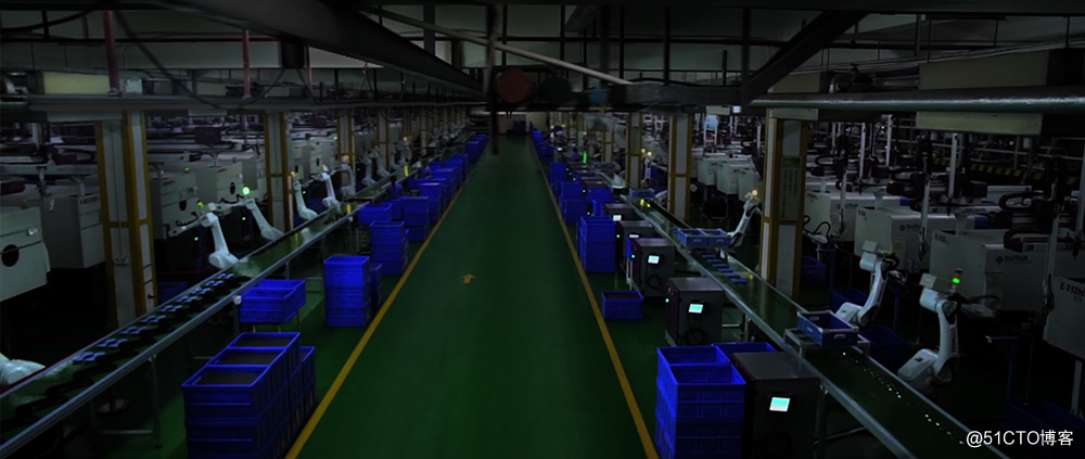 黑灯工厂无人工厂只是巨头进军工业互联网的样板间