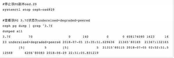 分布式存储 Ceph 中 PG 各种状态详解