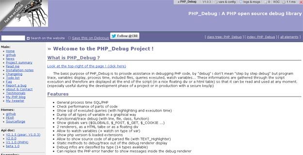 PHP_Debug