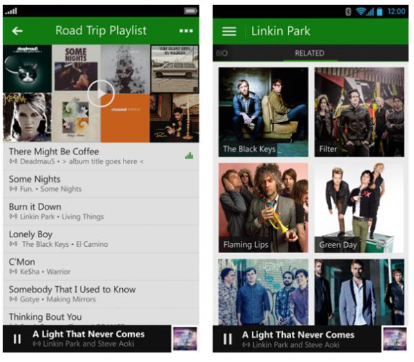 微软Xbox音乐服务登陆iOS和Android平台