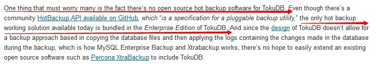 MariaDB 10之TokuDB存储引擎