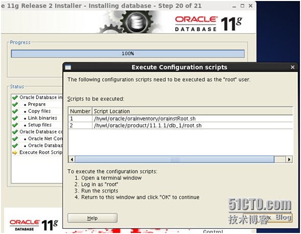 CentOS 6.5_x64安装Oracle 11g R2_Linux_25