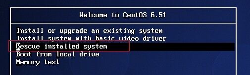CentOS 6.5 修复grub引导