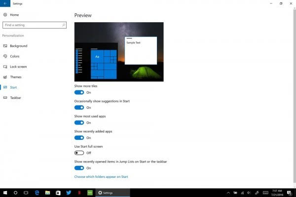 Windows 10周年更新:详解开始菜单的那些改善的照片 - 12
