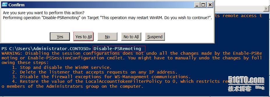 Windows Management Framework 3.0 以上版本中开启和关闭WinRM_开启WinRM_04