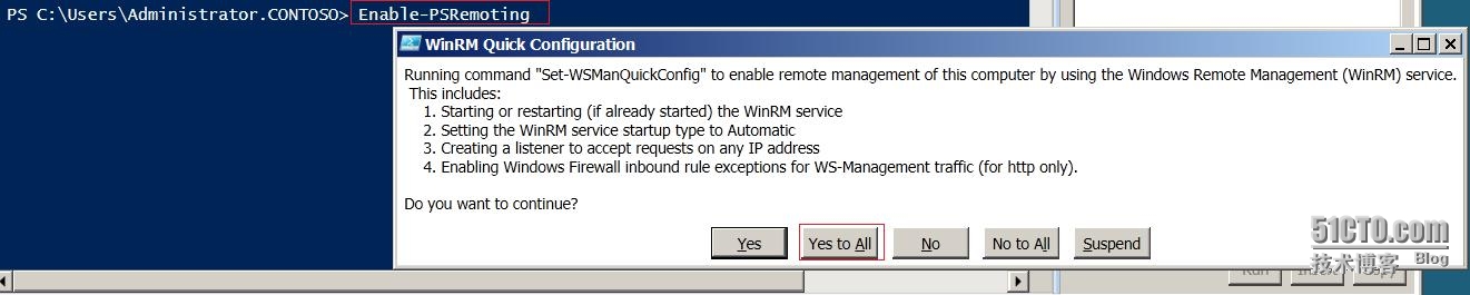 Windows Management Framework 3.0 以上版本中开启和关闭WinRM_开启WinRM