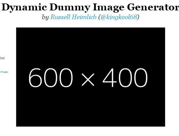 5. Dynamic Dummy Image Generator