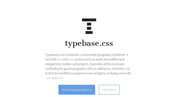 typebasecss