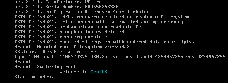 CentOS 6.5 修复grub引导