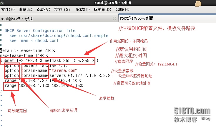 Linux主机的DHCP服务配置_IP地址