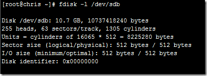 查看磁盘信息，The util fdisk doesn't support GPT. Use GNU Parted.