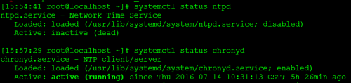 Centos7.1 for NTP服务器配置