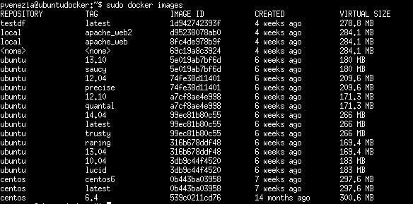 Docker的使用：检查镜像及其版本