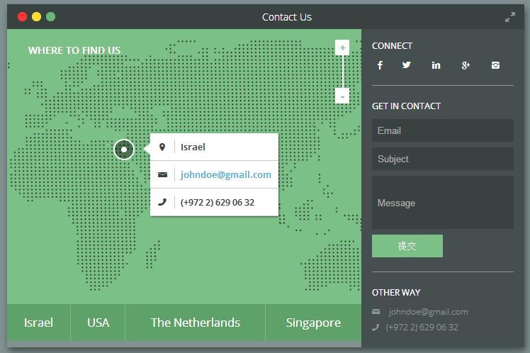 html5-css3-contact-form-map