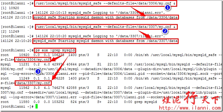 mysql5.5中怎么实现多实例部署