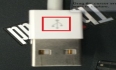 搞清USB插头的正反面：连接一次成功