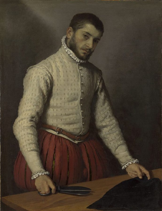 西方绘画大师乔凡尼·巴蒂斯塔·莫罗尼：裁缝师