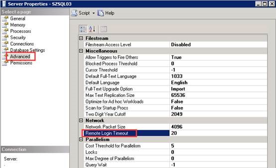  SQL Server timeout CSDN 