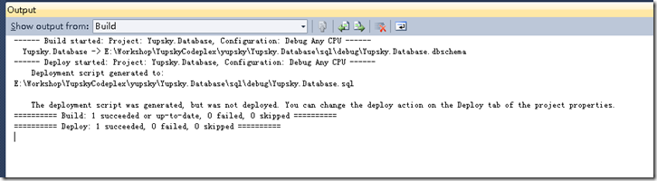 使用VS2010的Database 项目模板统一管理数据库对象_数据库_09