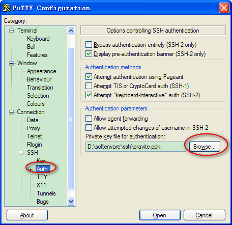 Putty使用密钥自动登陆SSH_Putty_08