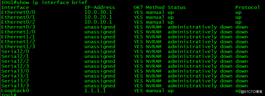 OSPF多区域间配置_配置信息_02