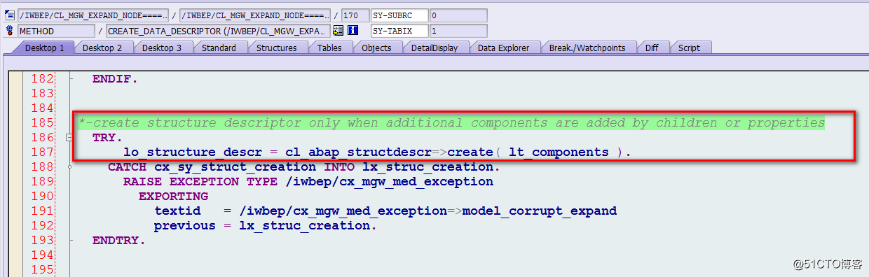 ABAP RTTC动态编程在SAP gateway中的应用_ABAP_09