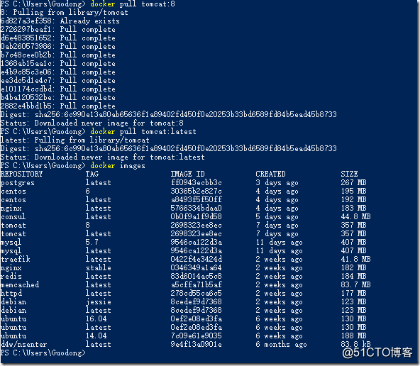 使用Docker for Windows初体验_linux_04