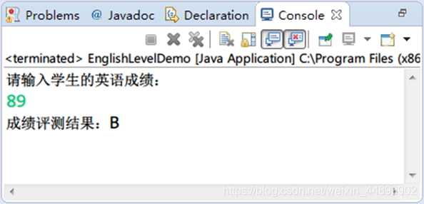 Java初学者作业 编写java程序 在控制台输入一位学生的英语考试成绩 根据评测规则 输出对应的成绩等级 定义方法实现学生成绩的评测功能 杨明金 00后创作者的技术博客 51cto博客