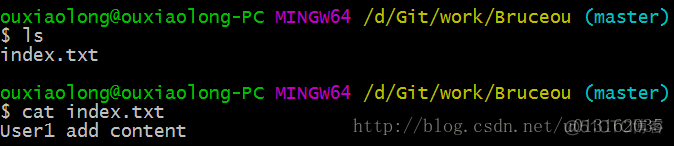 《Git与Github使用笔记》第2章 Git命令的基本操作_服务器_08