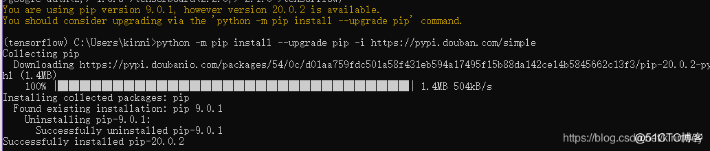 python pip upgrade pip命令升级失败_无法访问_02