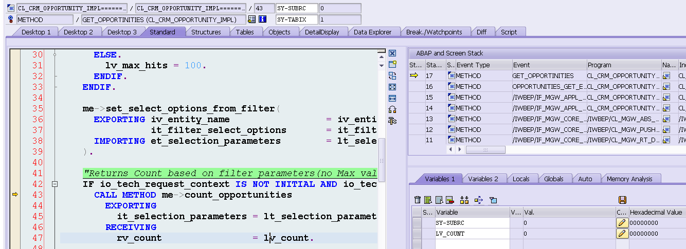 Why Opportunity list is empty_执行流程_02