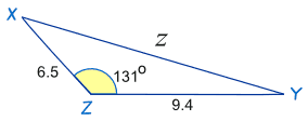 ITLe théorème sinus - cosinus de la logique mathématique se réfère au théorème sinus et au théorème cosinus_ Un triangle cosinus _09