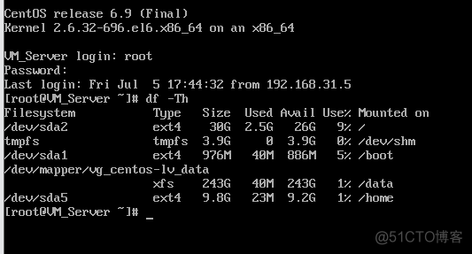 CentOS6下/etc/fstab文件配置错误导致系统启动异常的处理方法_服务器_07