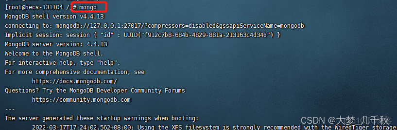 Linux下安装MongoDB教程_配置文件_08