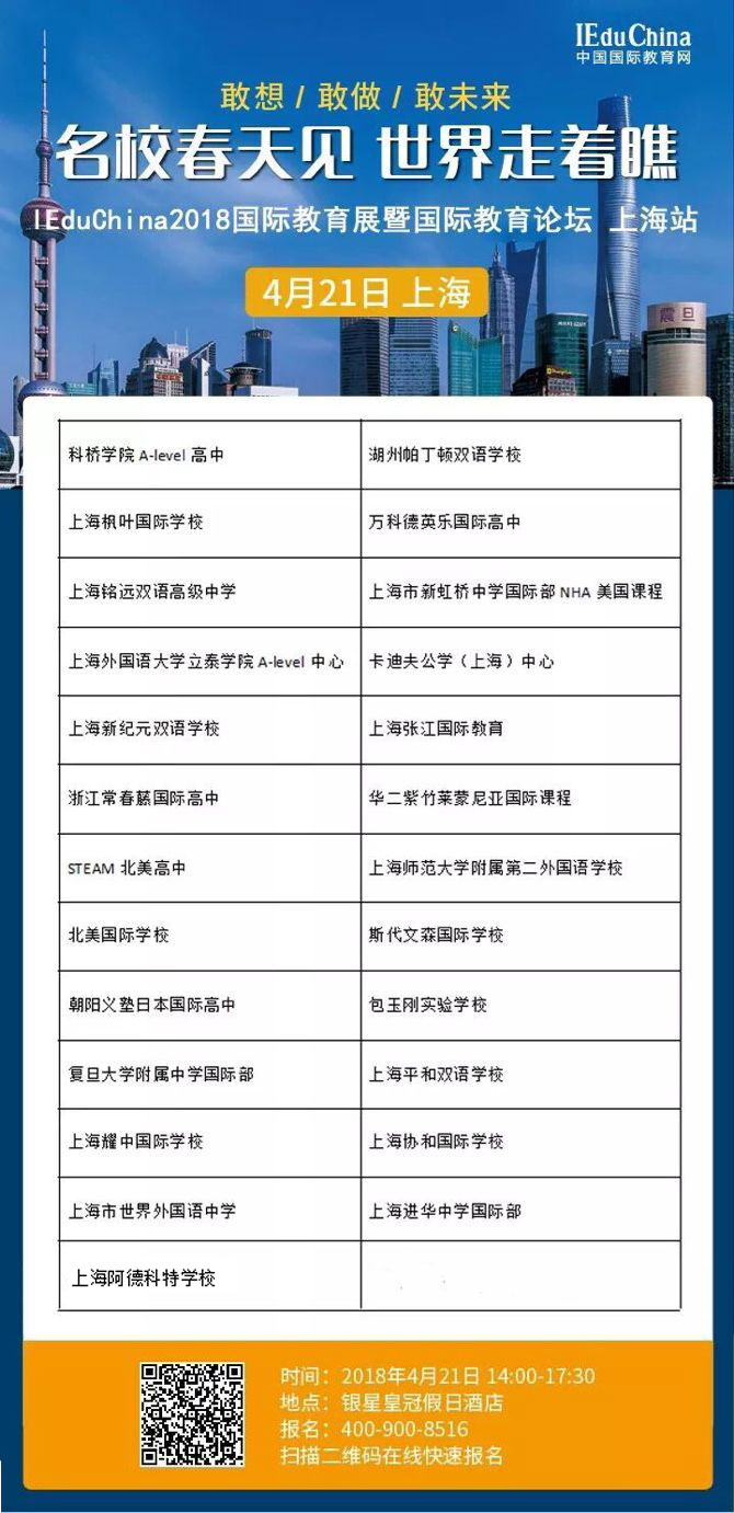 最权威上海国际学校择校指南，你值得拥有！
