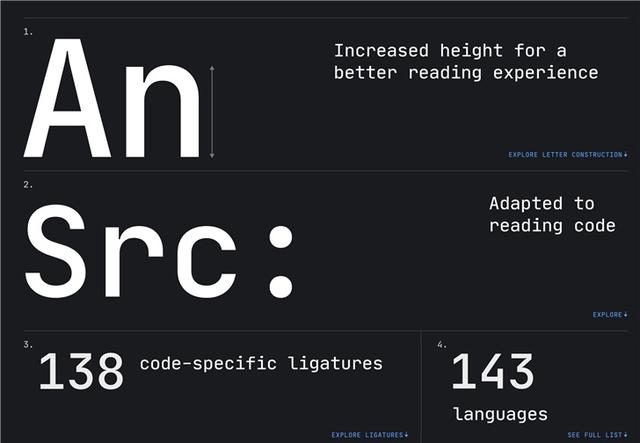 JetBrains推出编程字体Mono：更适合程序开发人员