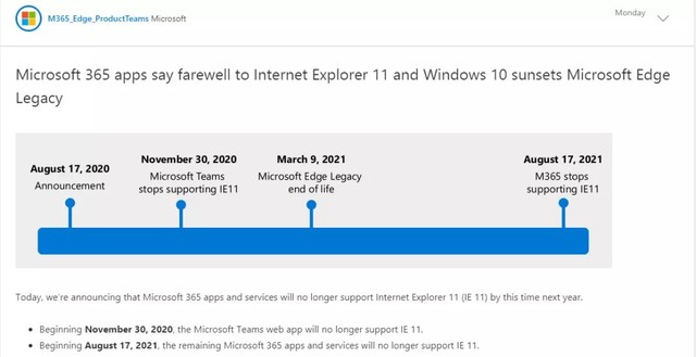 IE (Internet Explorer) 终于要走了 你对它有什么留恋吗？ 