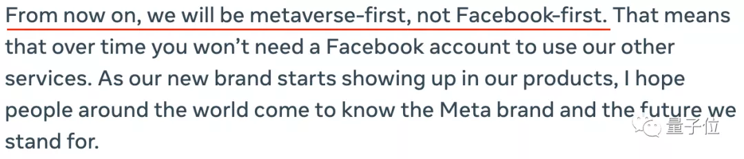 扎克伯格All in元宇宙，公司更名Meta，「脸」不要了