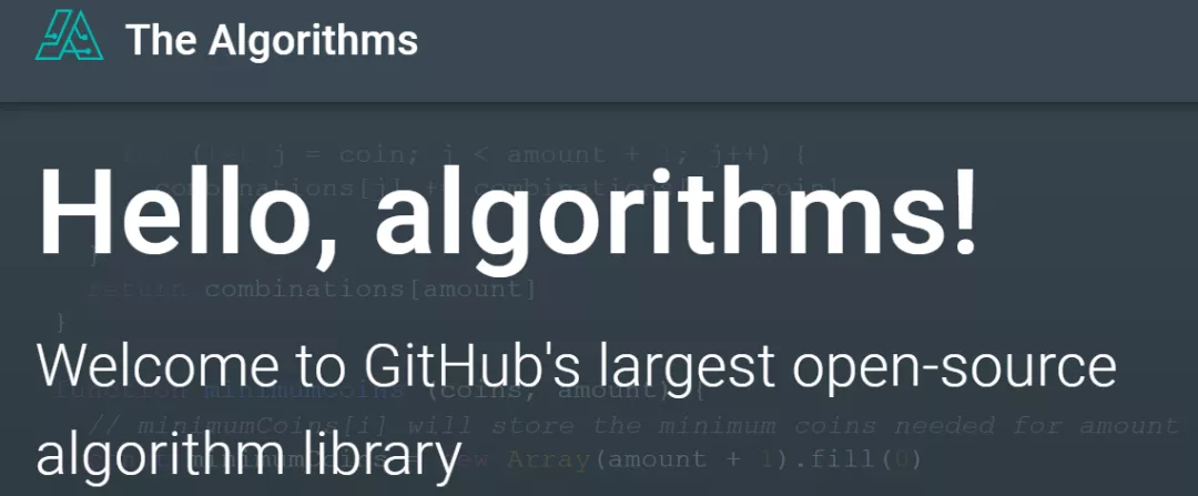 搜索算法，一触即达：GitHub上有个规模最大的开源算法库