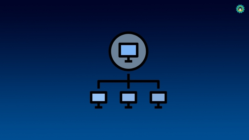 remote server illustration
