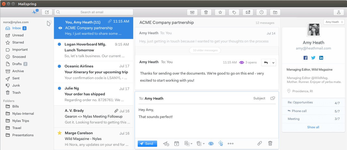 Mailspring Email Client