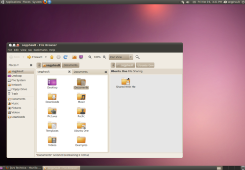 Ubuntu10.04测试版：文件浏览工具