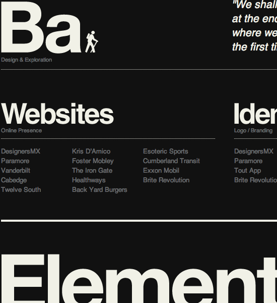 文字设计是网页设计的根本