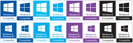 微软正式公开Windows 8兼容Logo