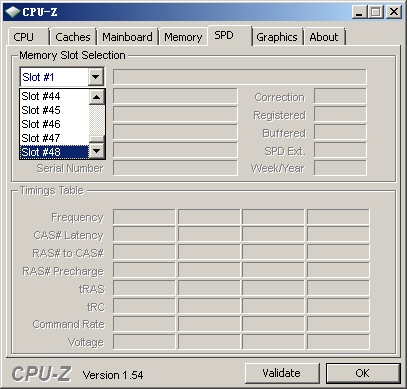 CPU-Z软件检测信息 