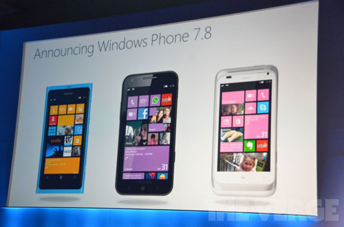 Windows Phone 8将不会运行在现有的设备上