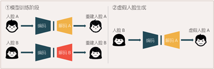 图2  自编码伪造生成过程